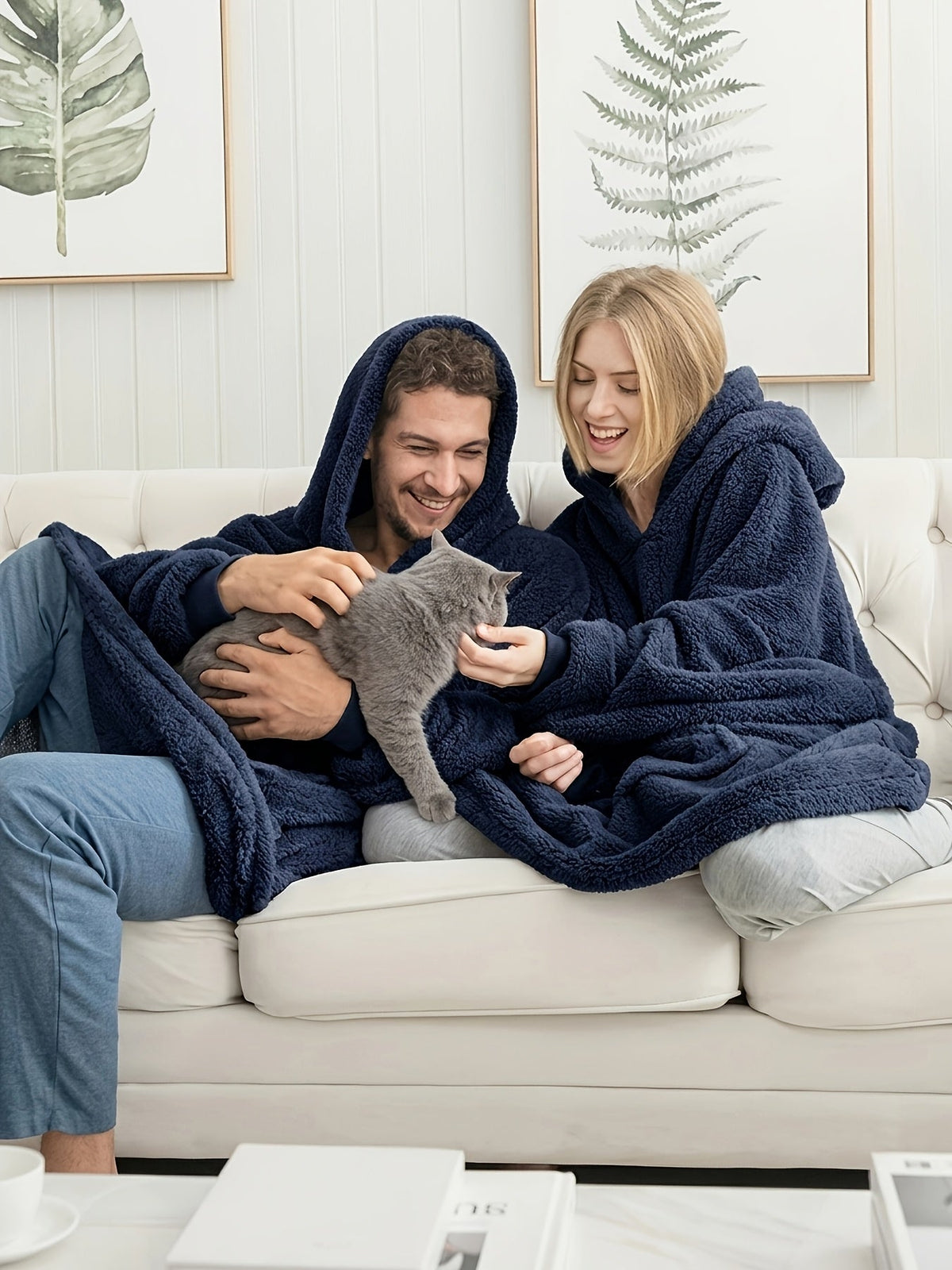 Oversized Hooded Blanket Hoodie