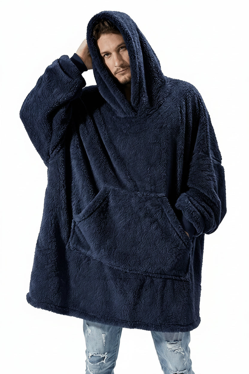 Oversized Hooded Blanket Hoodie